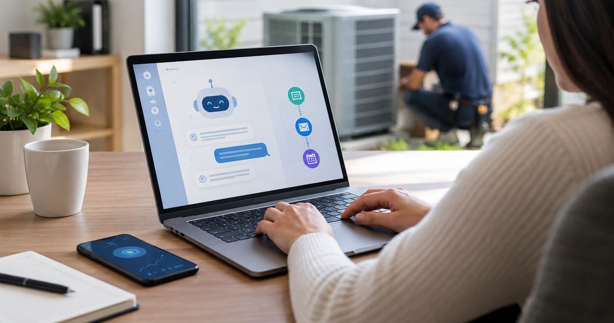 How much does it cost to add AI follow-up to HVAC web leads?