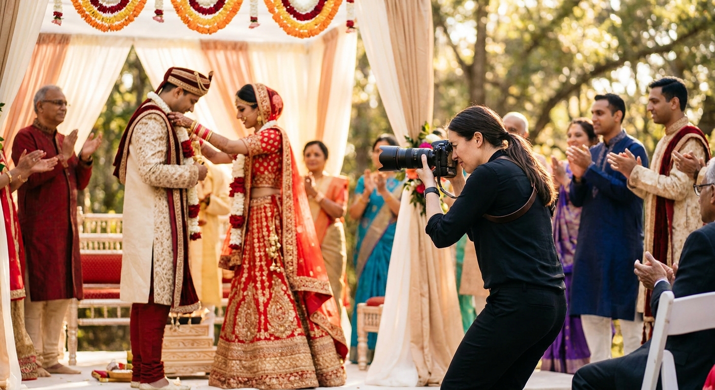 Wedding photography for cultural ceremonies