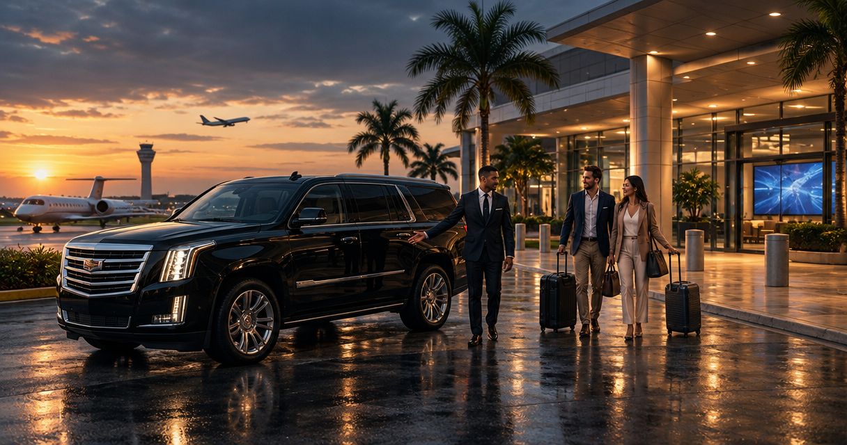 How do flight delays affect a Palm Beach airport car reservation?