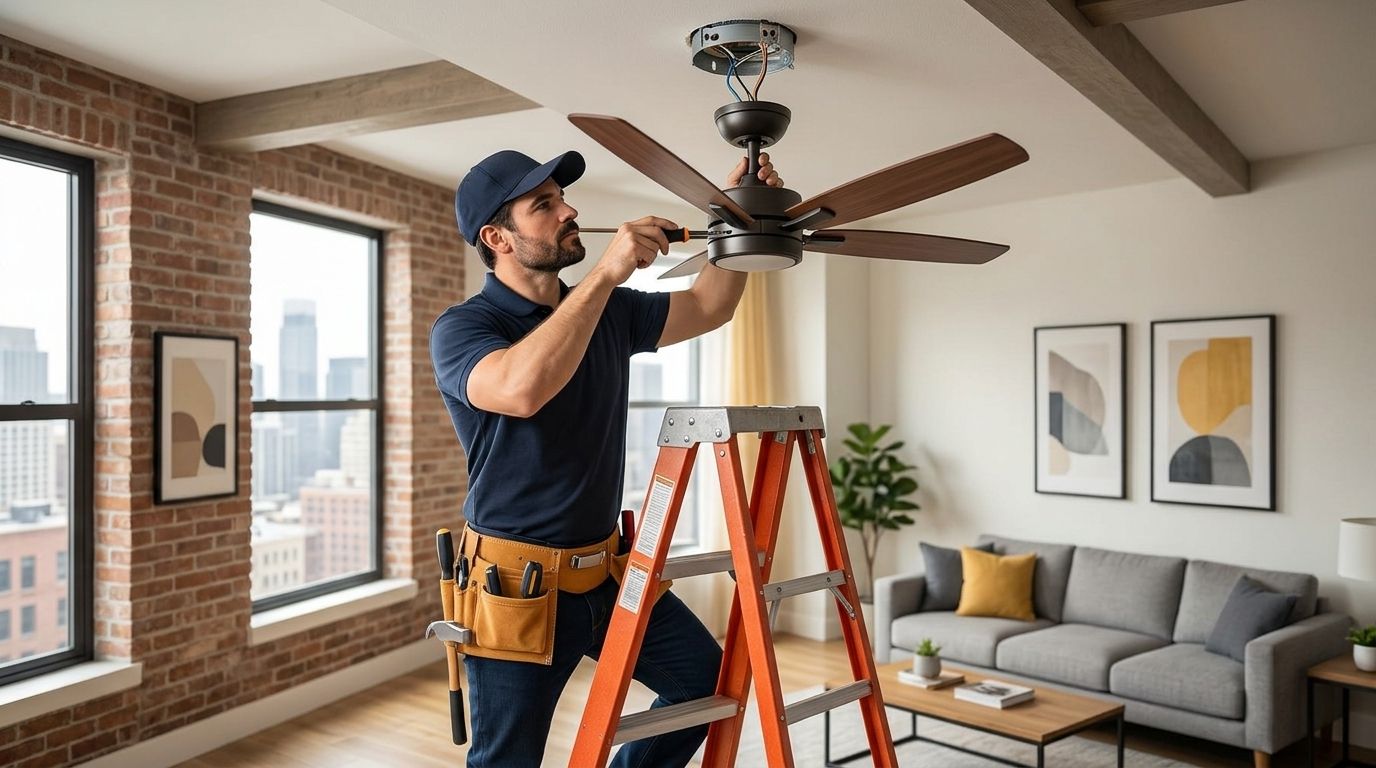 Best ceiling fan installation services for NYC homes