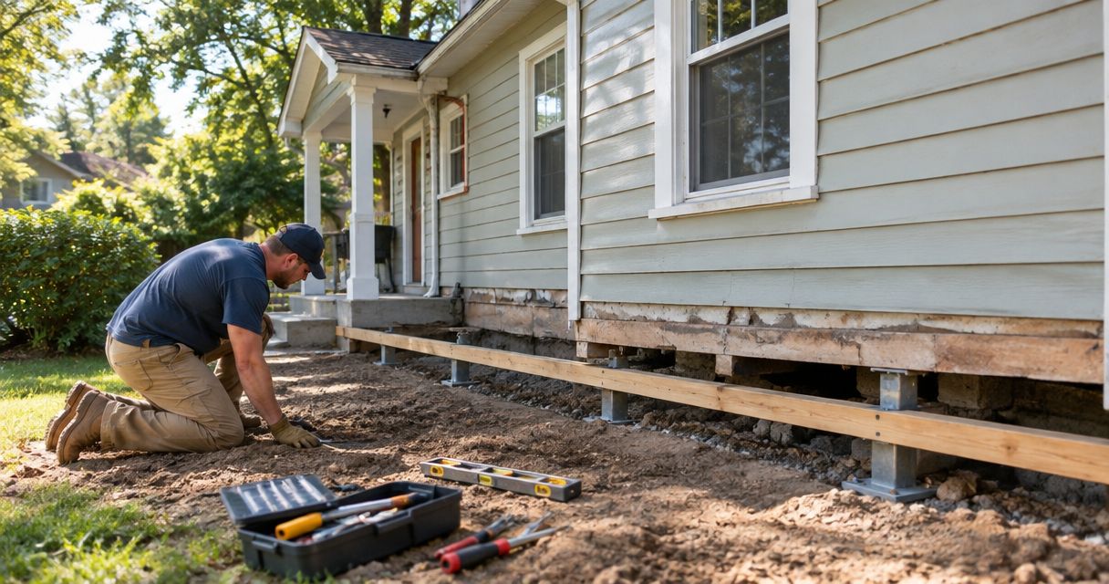 Best house leveling methods for older homes