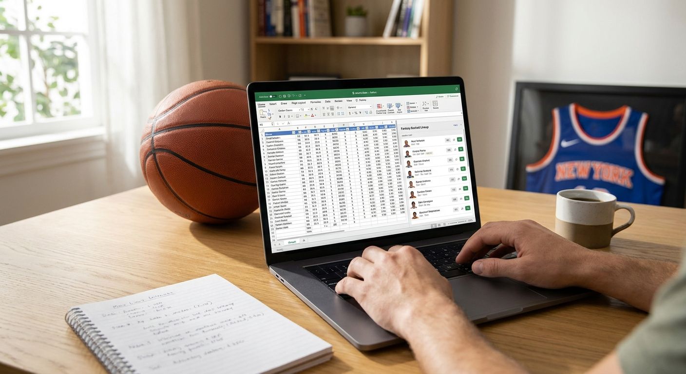 DFS lineup strategy for NBA cash games