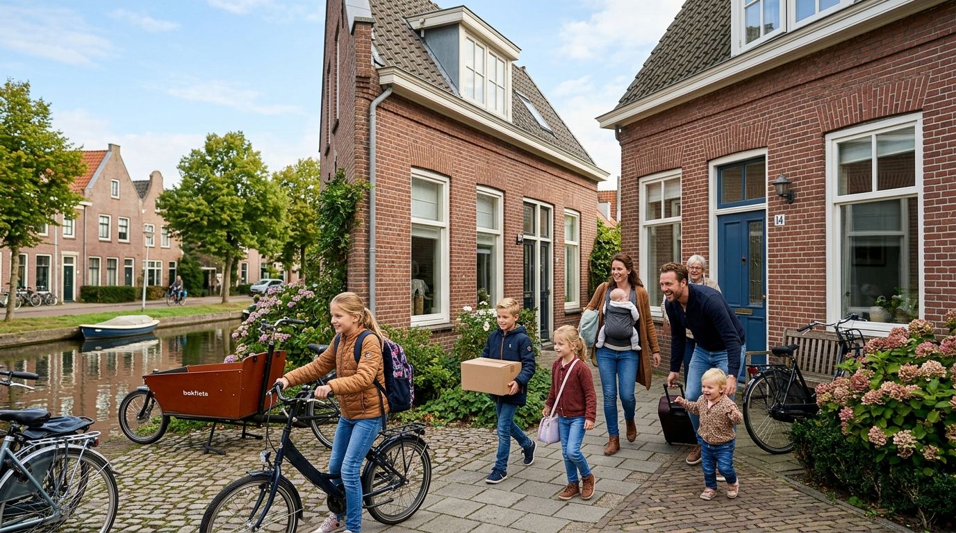 Best rentals for large families relocating to the Netherlands