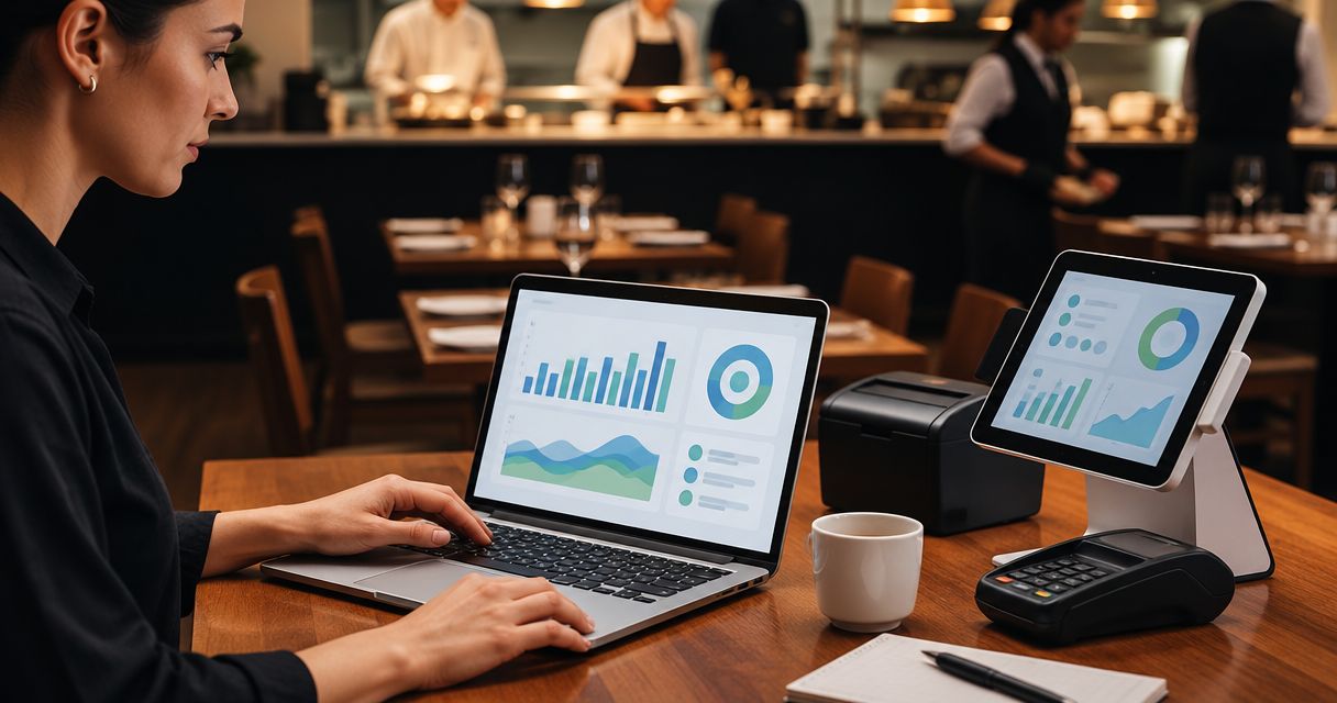Who approves payments with outsourced restaurant accounting?