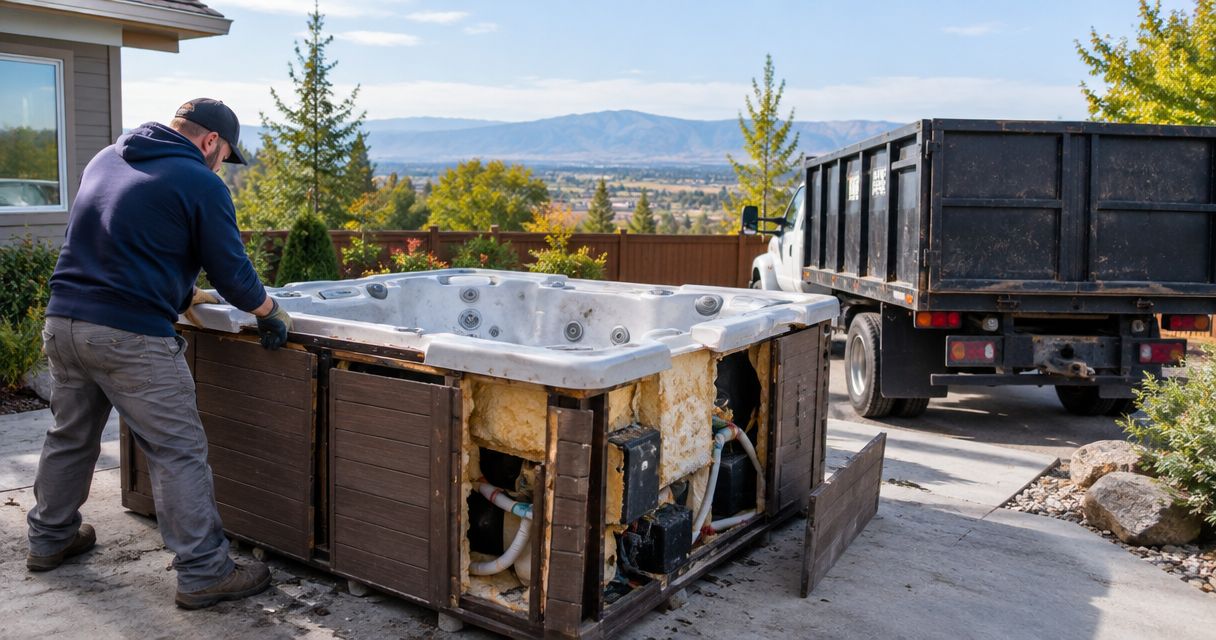 Best hot tub removal services in Treasure Valley 2026