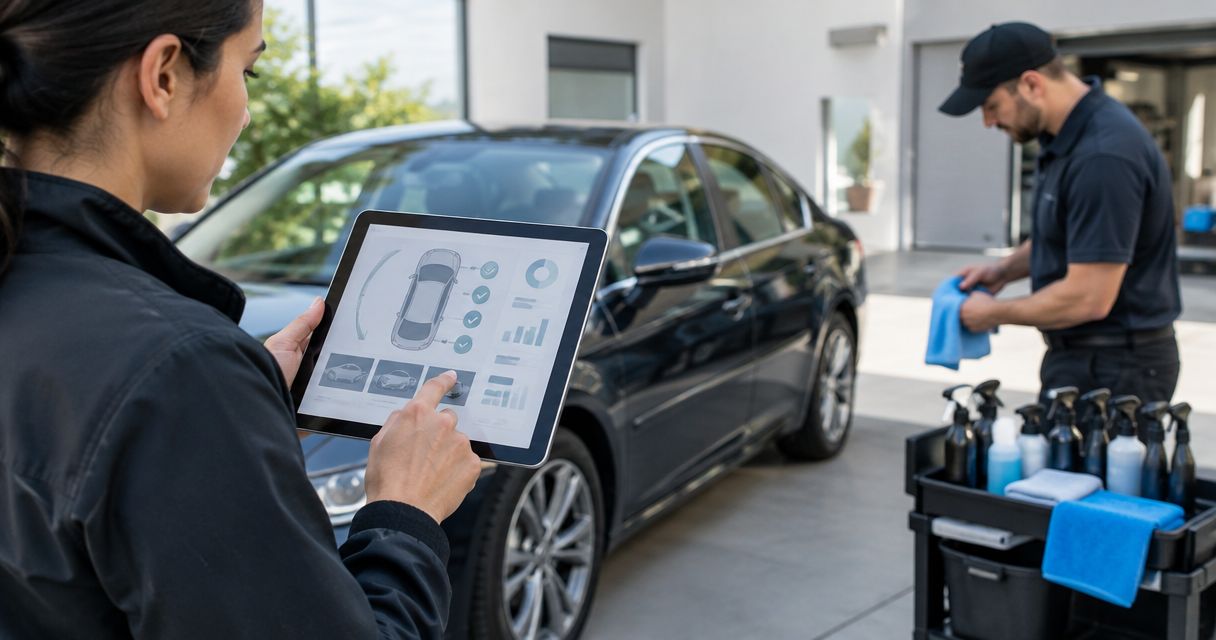 How to connect insurance pre-inspections to mobile detailing prep