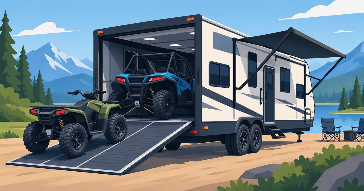 Best toy haulers for hauling ATVs and side-by-sides in 2026