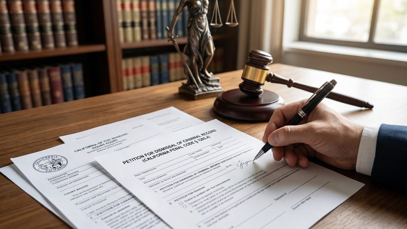 How to expunge a criminal record in California