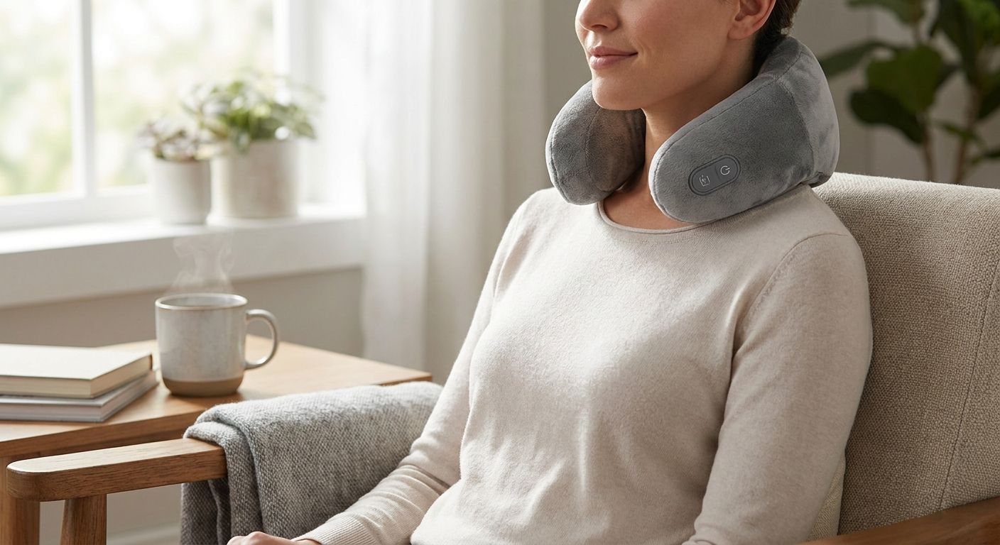 Best heated neck massager for neck pain