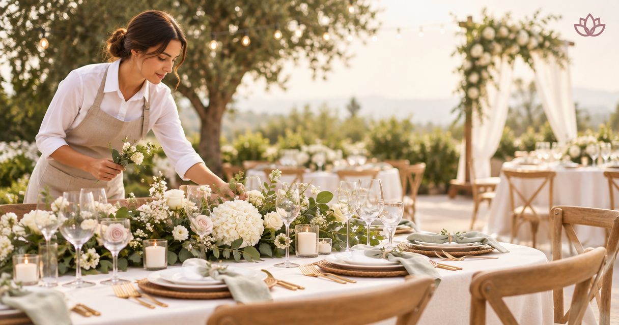 Wedding catering cost: rentals, linens and tableware explained