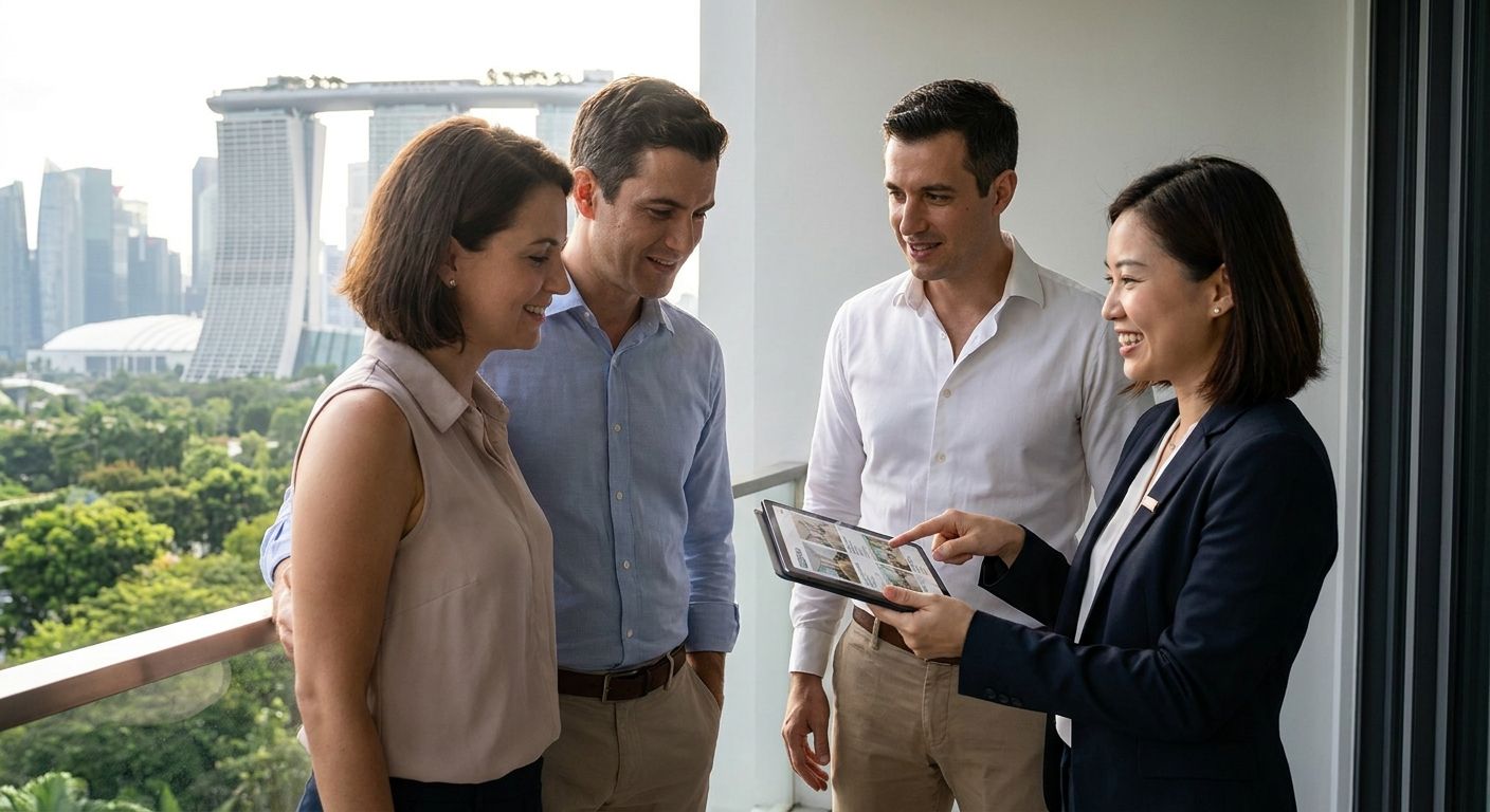 Real estate agent for first-time expat buyers in Singapore
