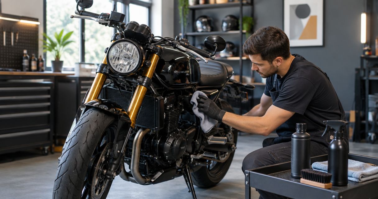 How long does a motorcycle detail take?