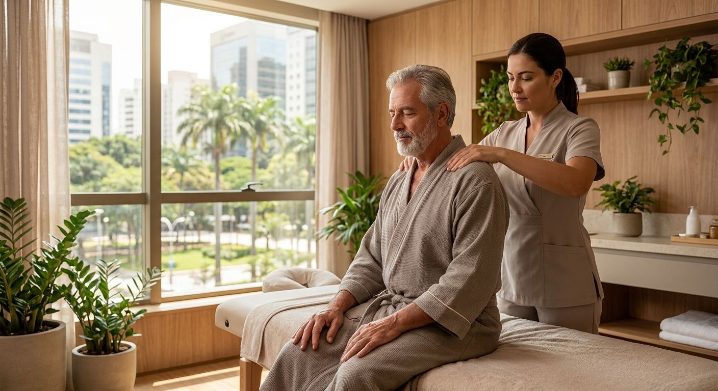 Massage for men in their 50s and 60s