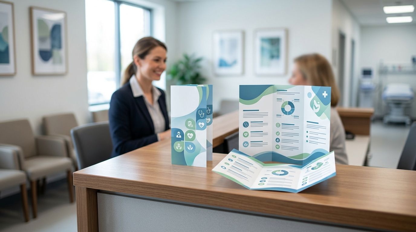 Custom brochures for medical clinics