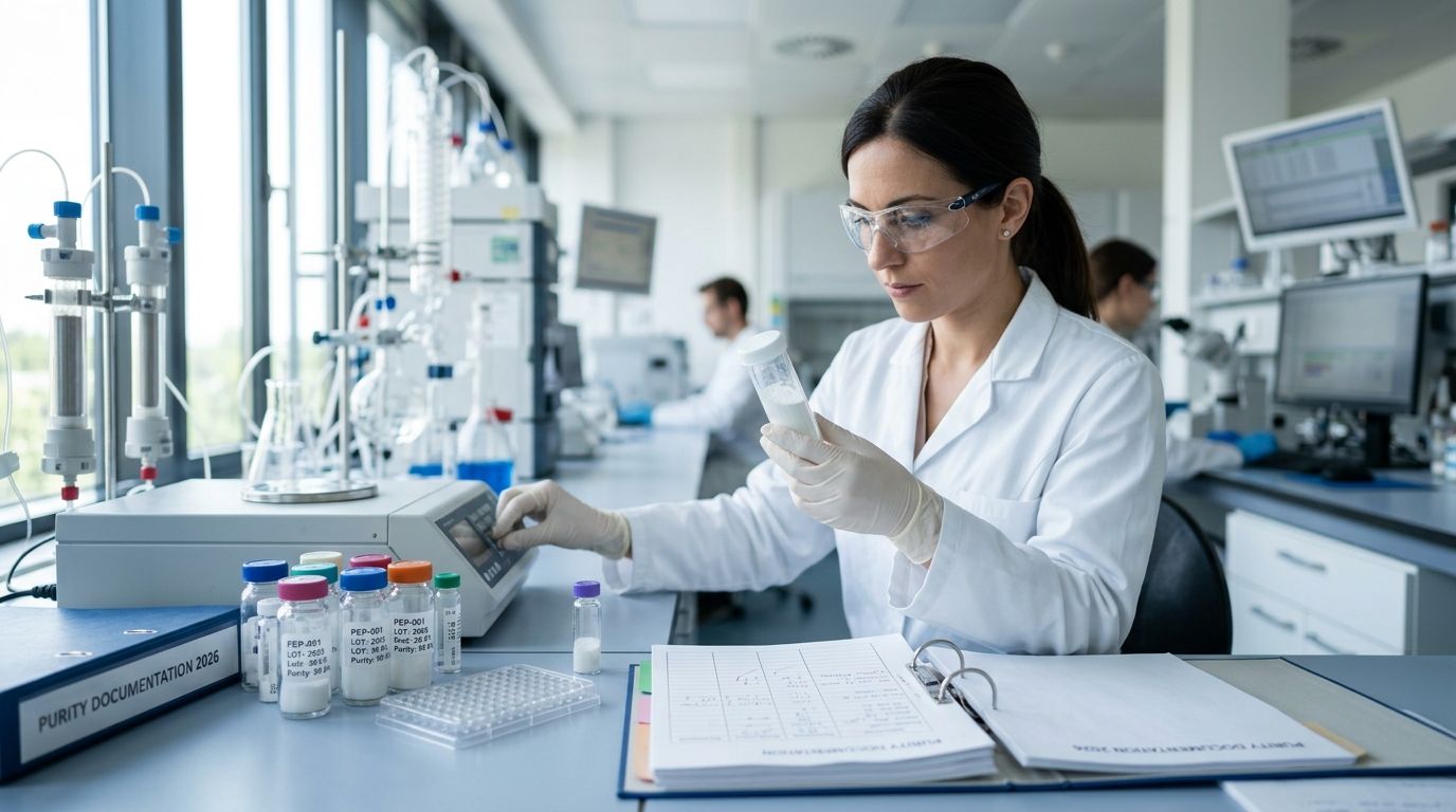 Bulk peptide manufacturers ranked by purity documentation 2026