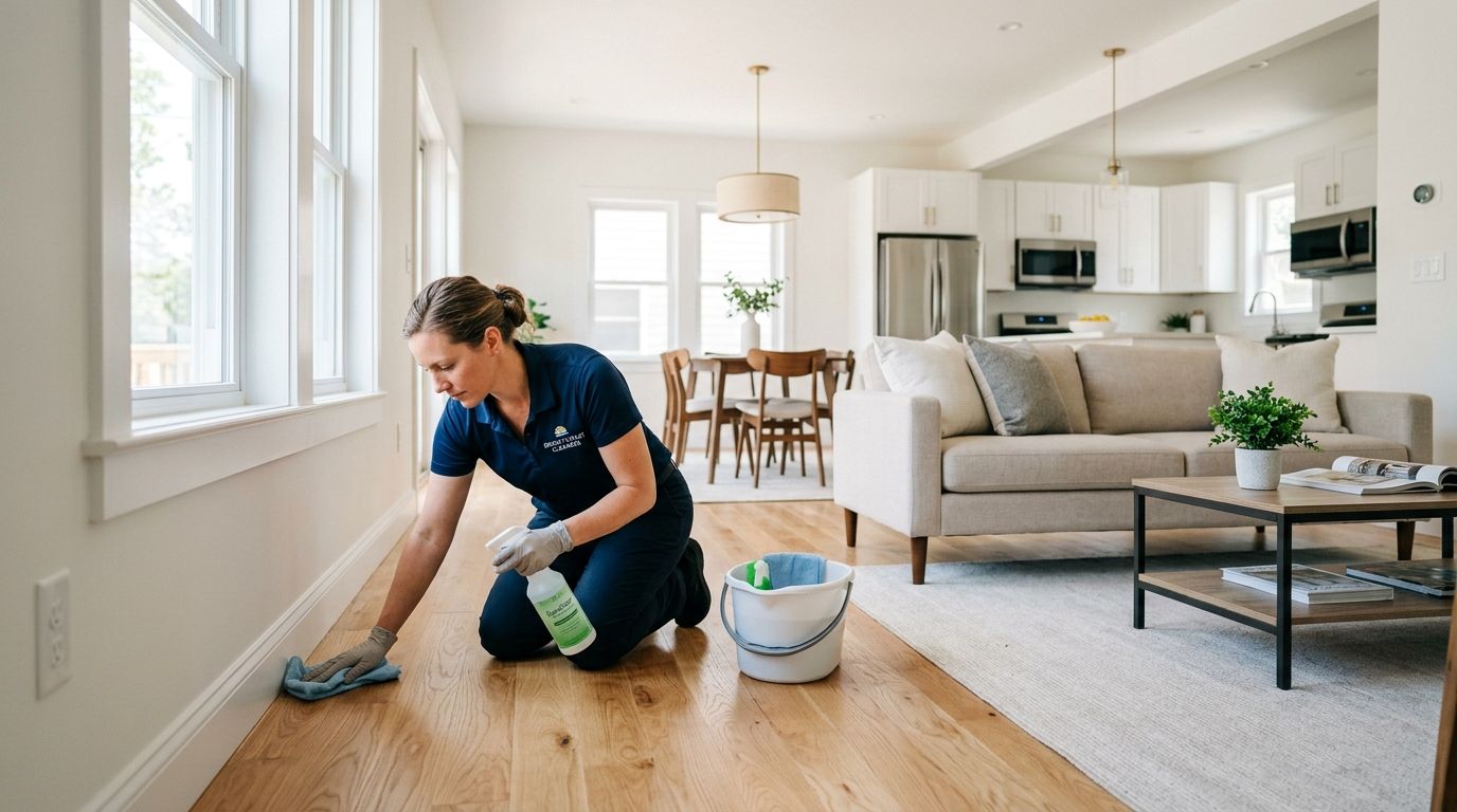 House cleaning for real estate investors flipping homes