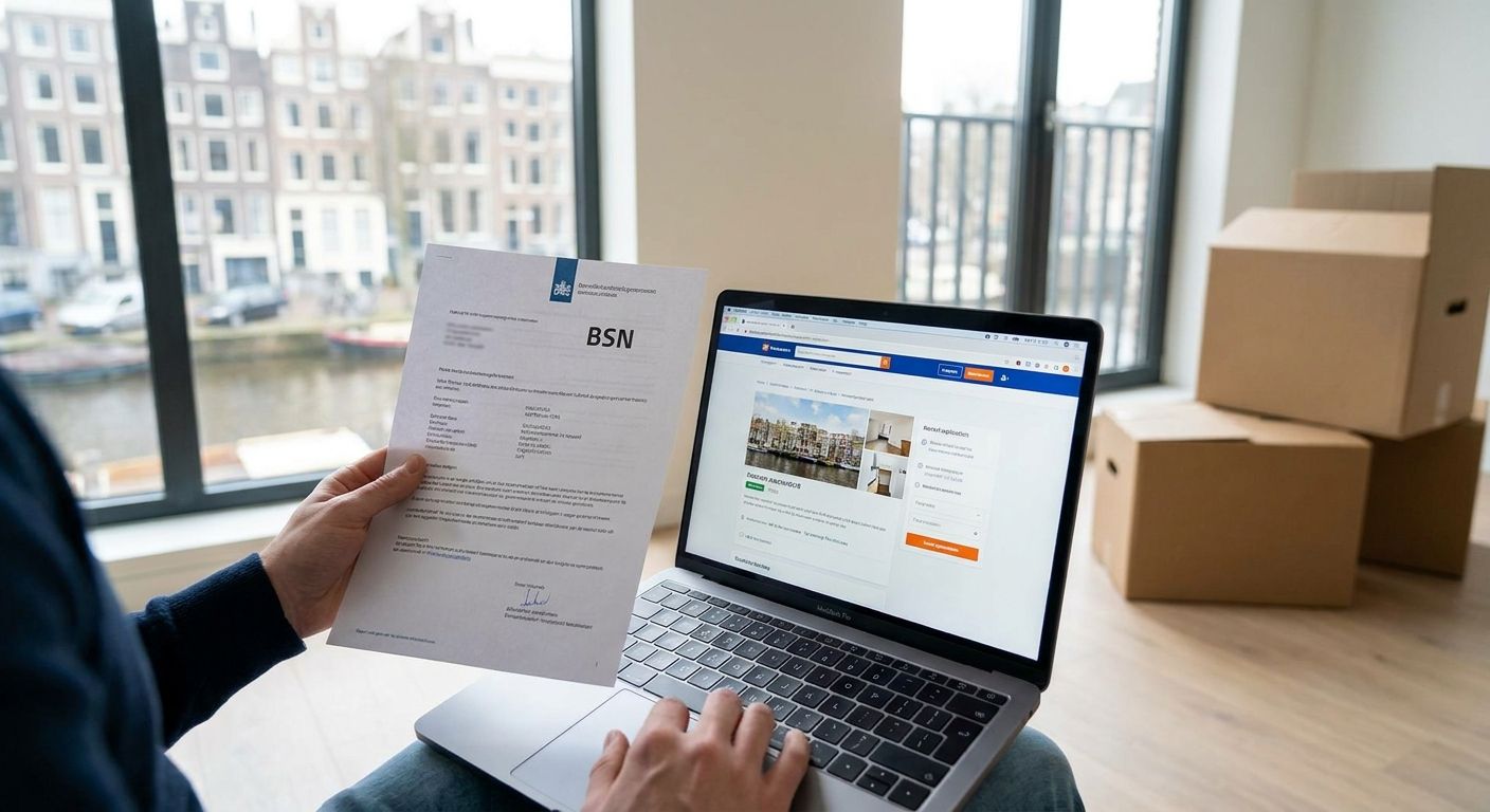 How to get a BSN before renting an apartment in the Netherlands