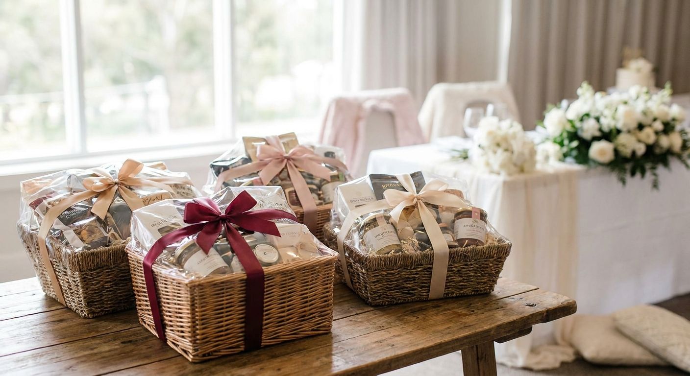 Gift hampers for wedding gifts