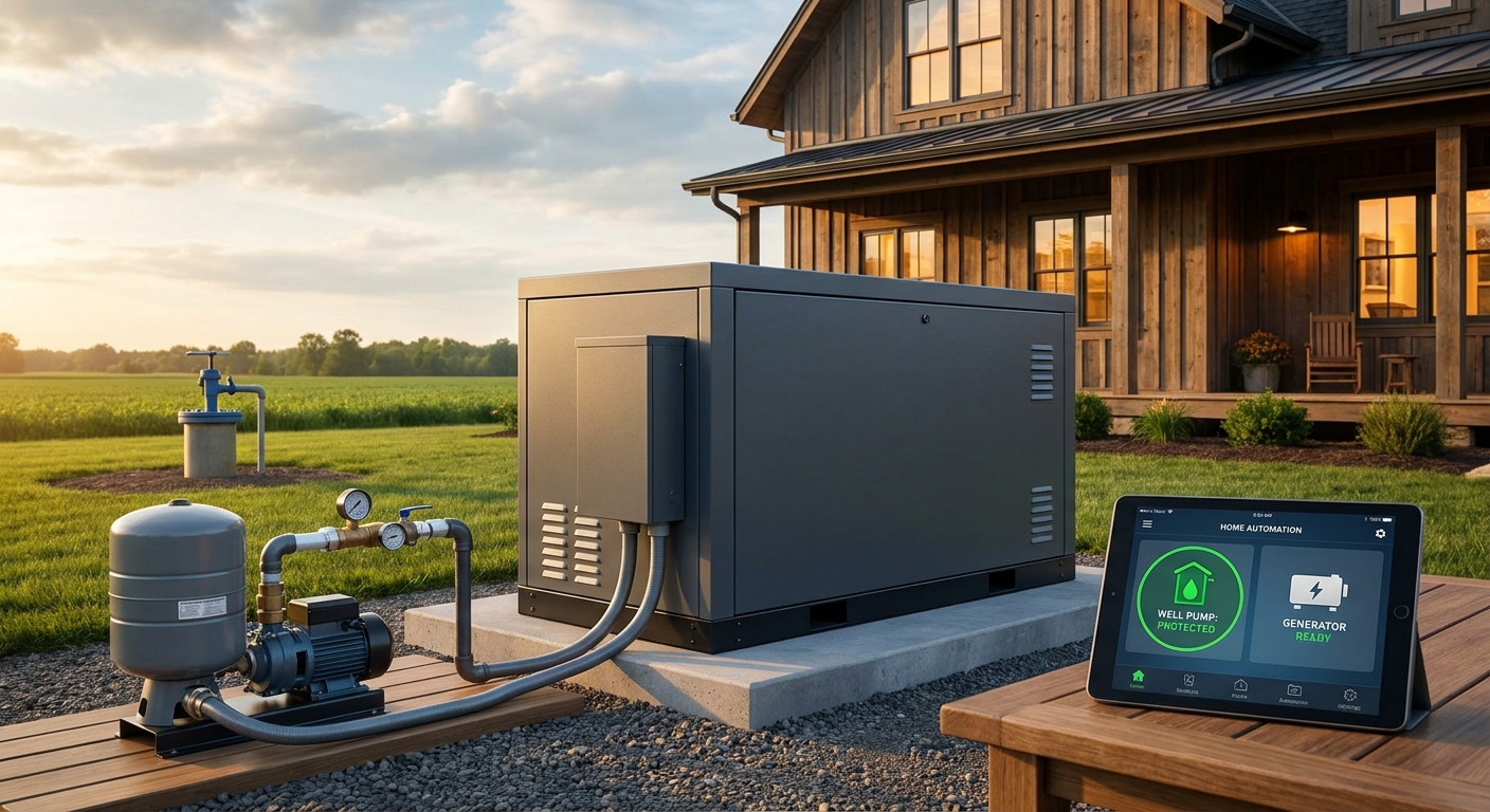 Best whole house generator for well pump homes