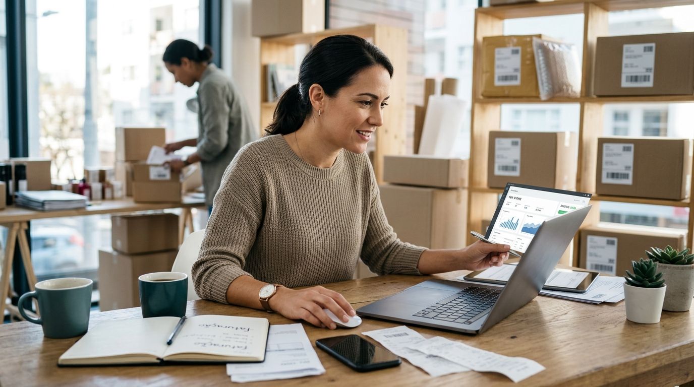 Invoicing software for e-commerce and online stores
