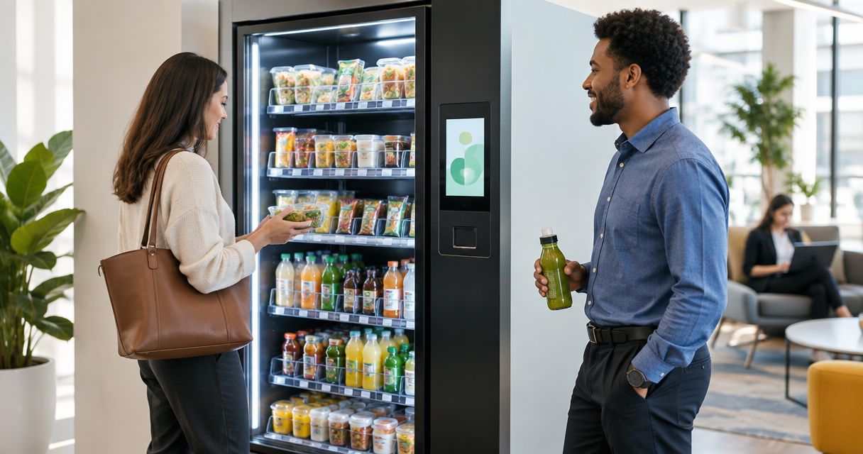 Best healthy vending machine options for offices in 2026