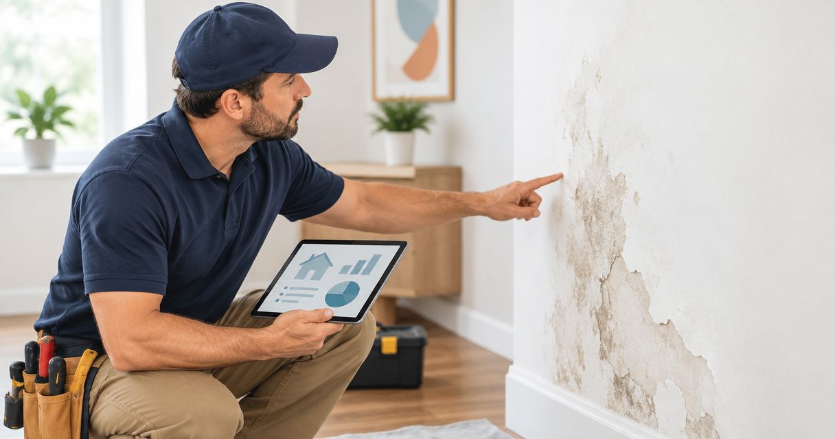 Home repair services after a leak: when is wall repair appropriate?