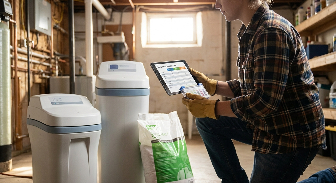 How to choose a water softener for hard water homes