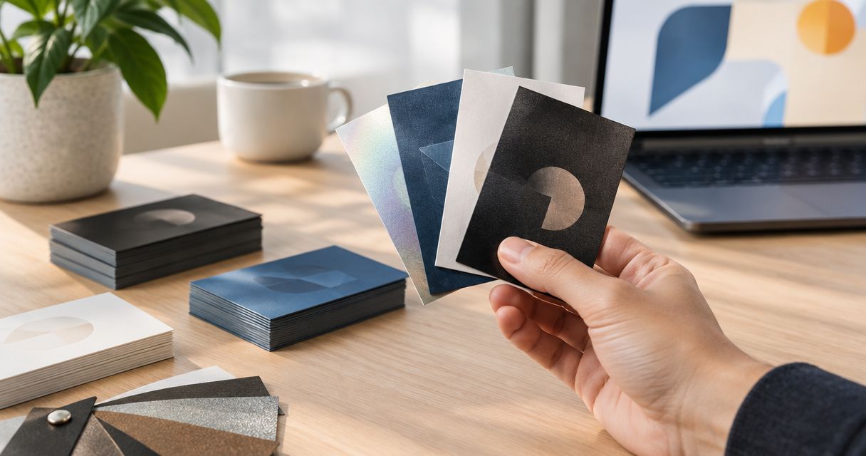 Best business card finishes for small businesses in 2026