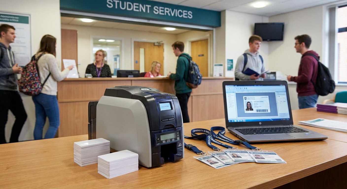 ID badge printers for universities and colleges