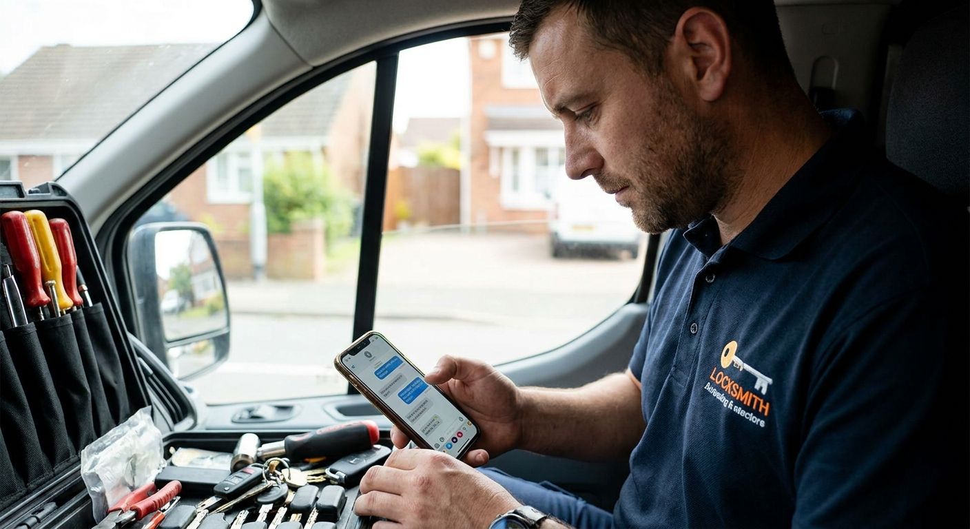 Small business texting service for locksmiths