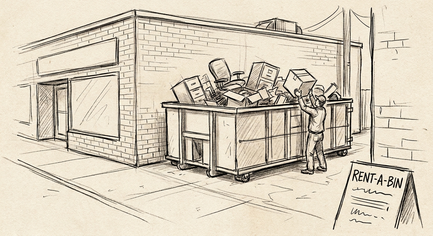 Best dumpster rental for small business cleanouts