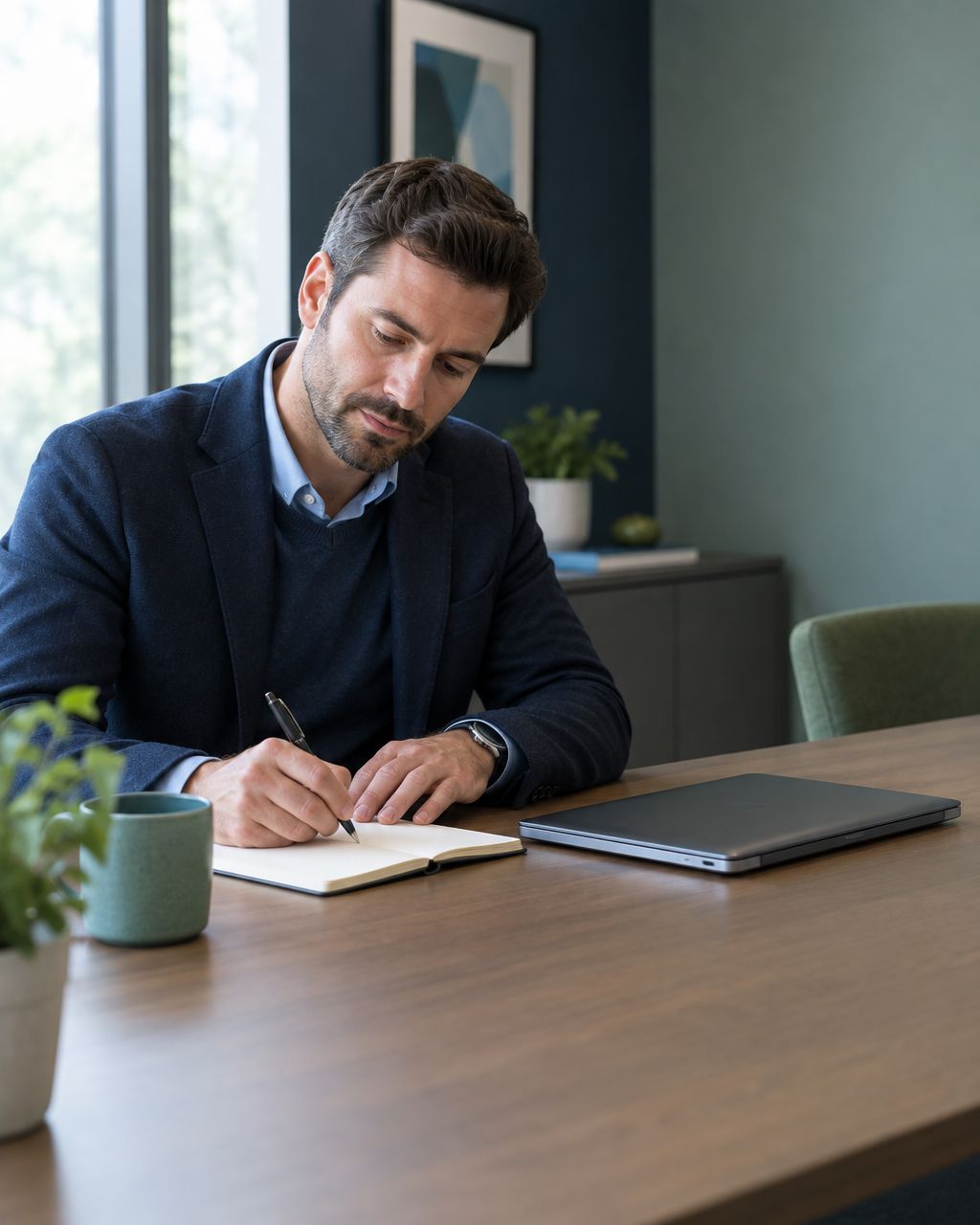 MSP consultant writing a follow-up after a prospect meeting