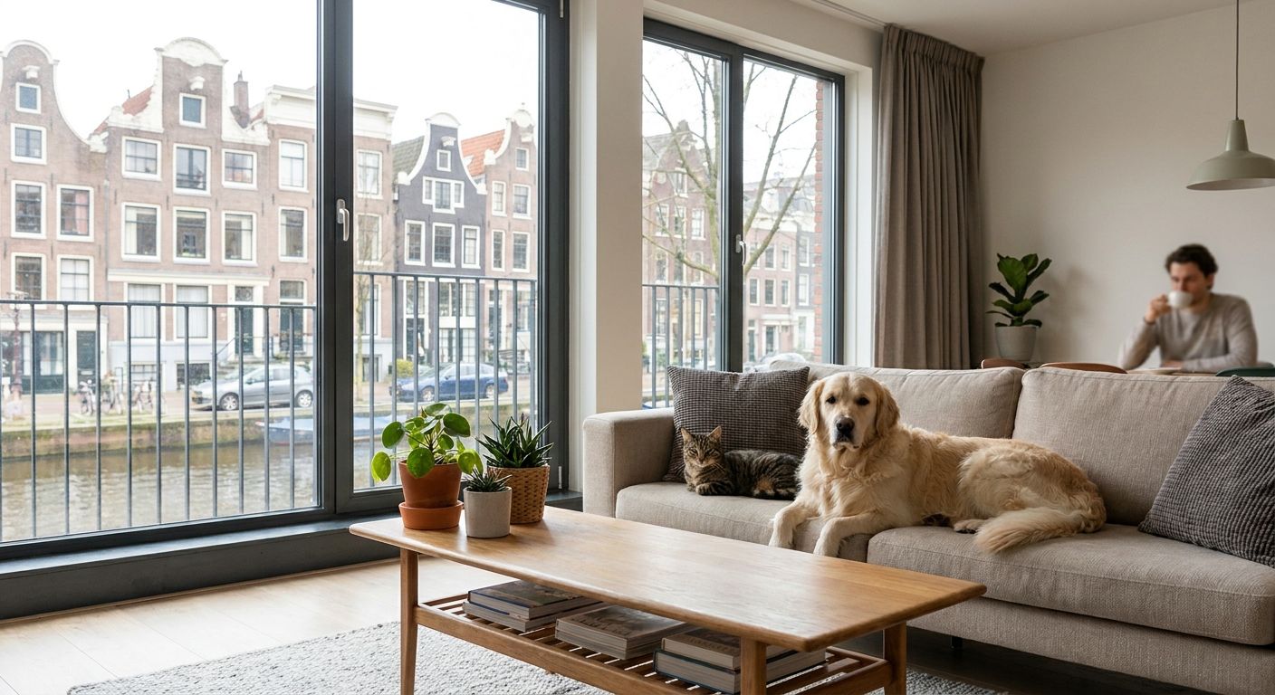 Pet-friendly apartments for rent in Amsterdam