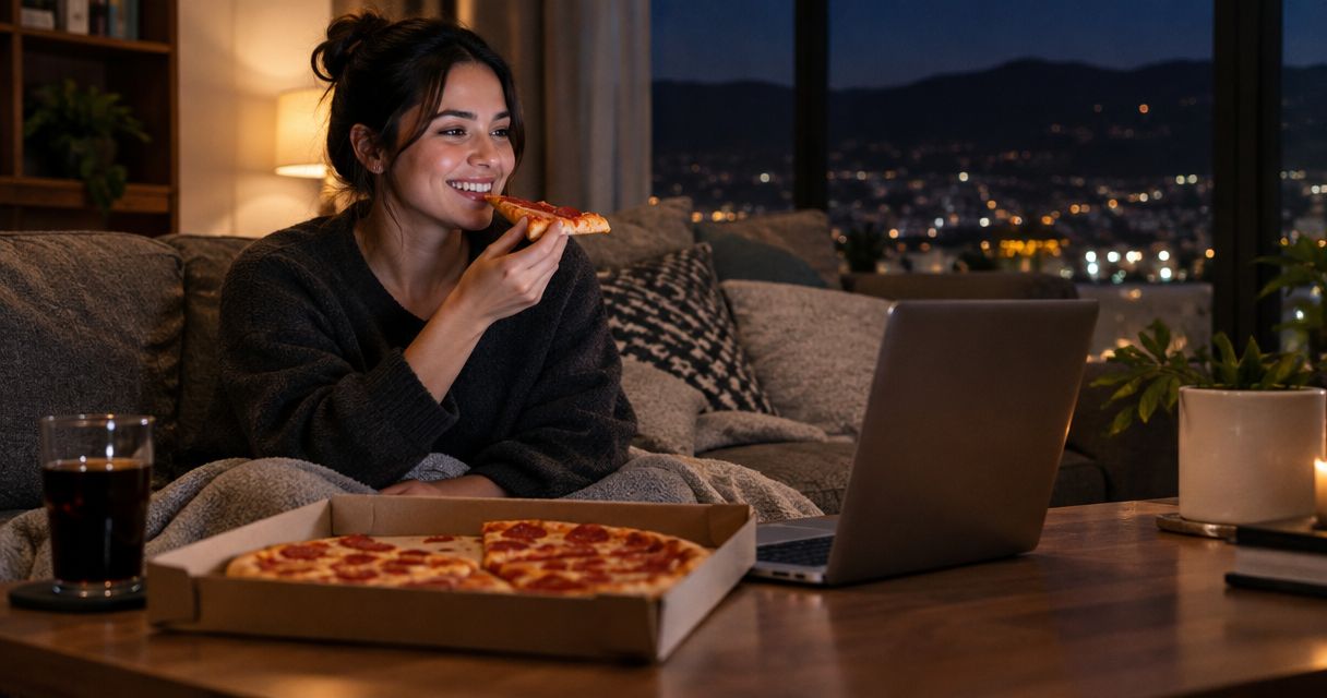 Can you order pizza delivery late at night in Santa Clarita?