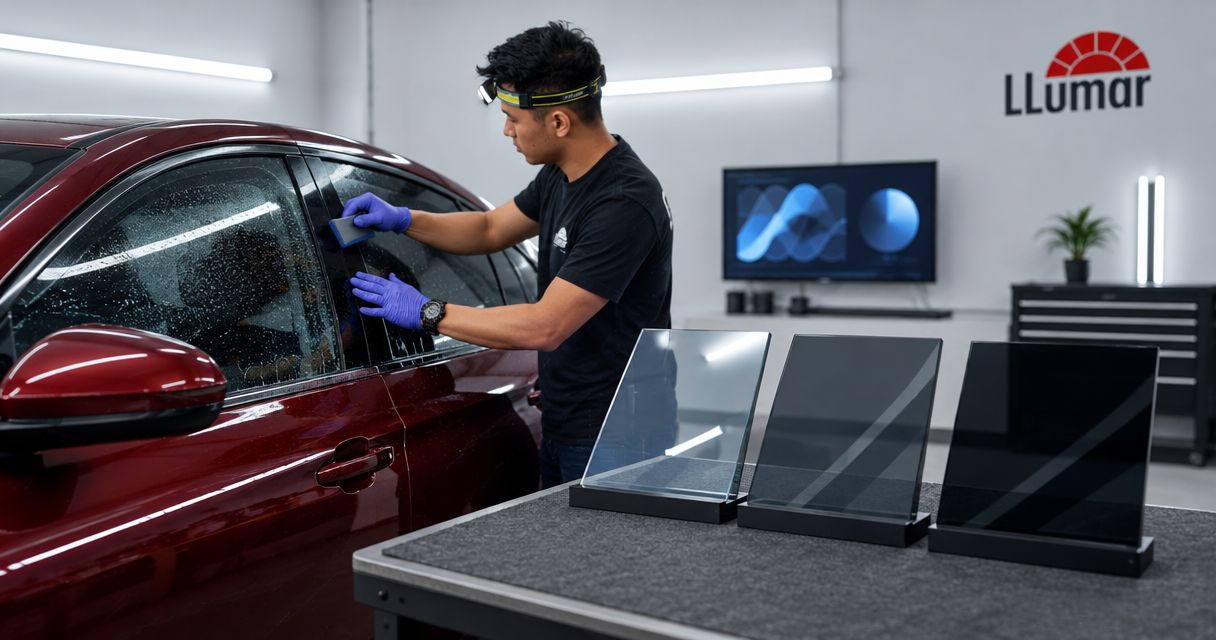 LLumar CTX vs IRX vs AIR 80: which ceramic tint fits your car?
