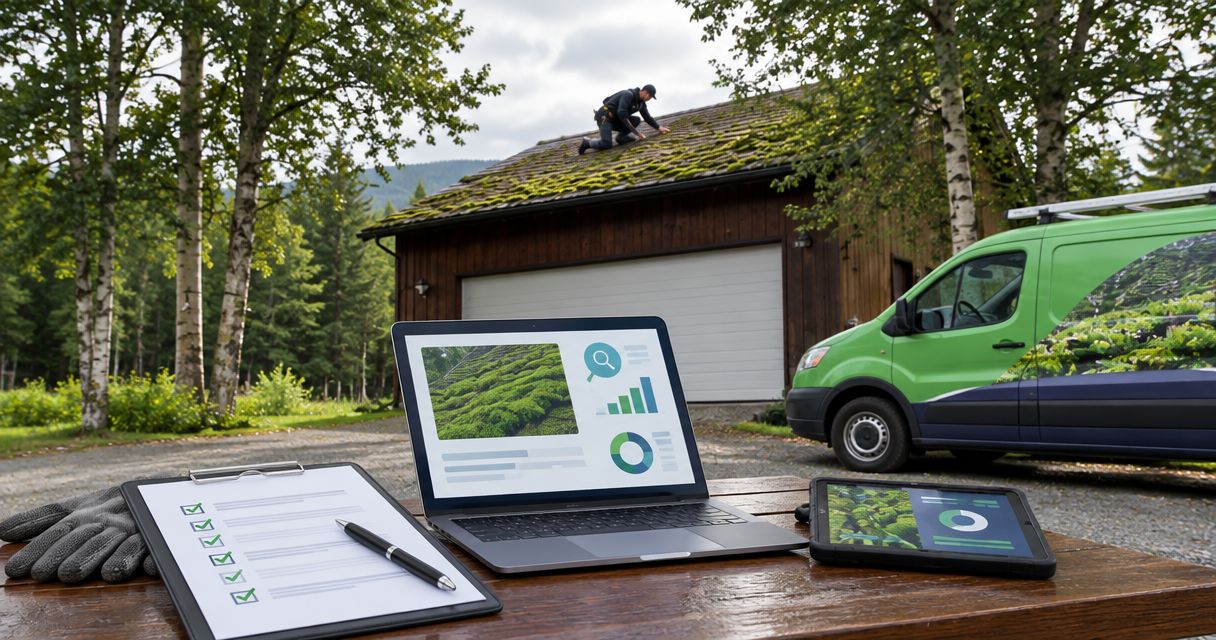 How to connect a spring cleaning checklist to a professional moss inspection