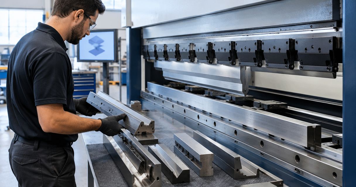 How to connect COVO tooling to an LVD press brake