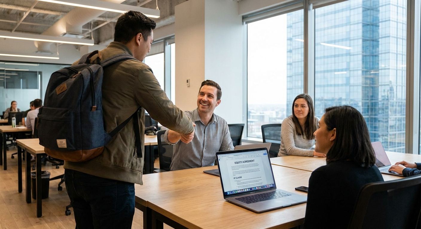 FR — Départ d’un salarié dans une startup