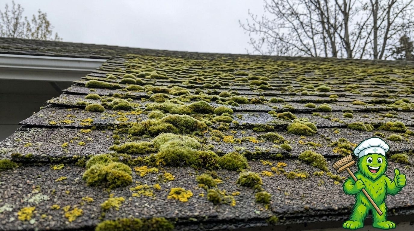 Is roof moss dangerous to your health?
