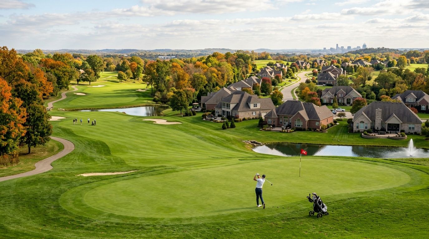 Best golf course communities near Cincinnati for homebuyers