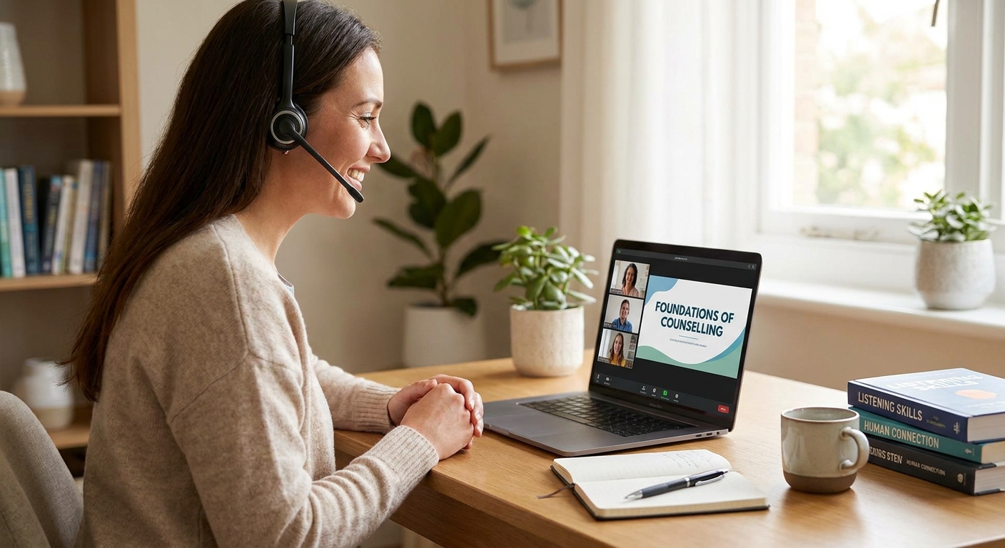 Online counselling courses for people with no psychology degree