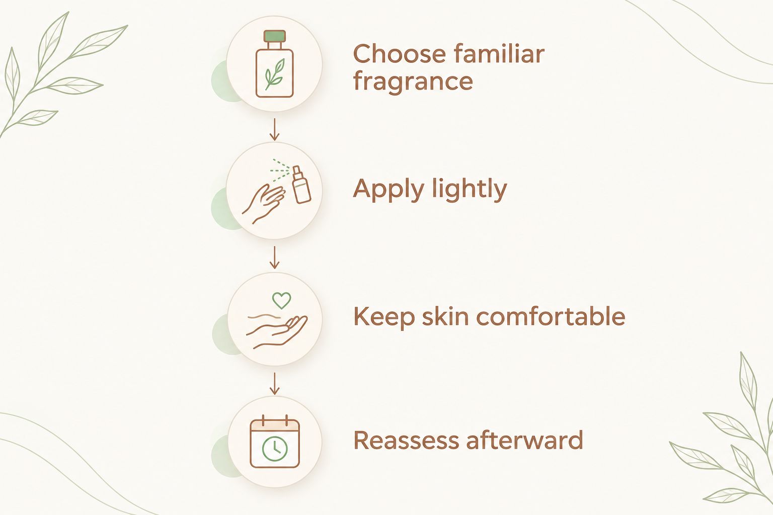 Four steps for choosing and applying perfume oil around a workout