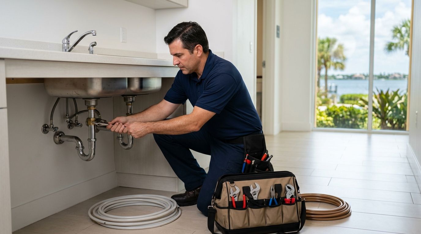 Plumbing services for Treasure Coast property management companies