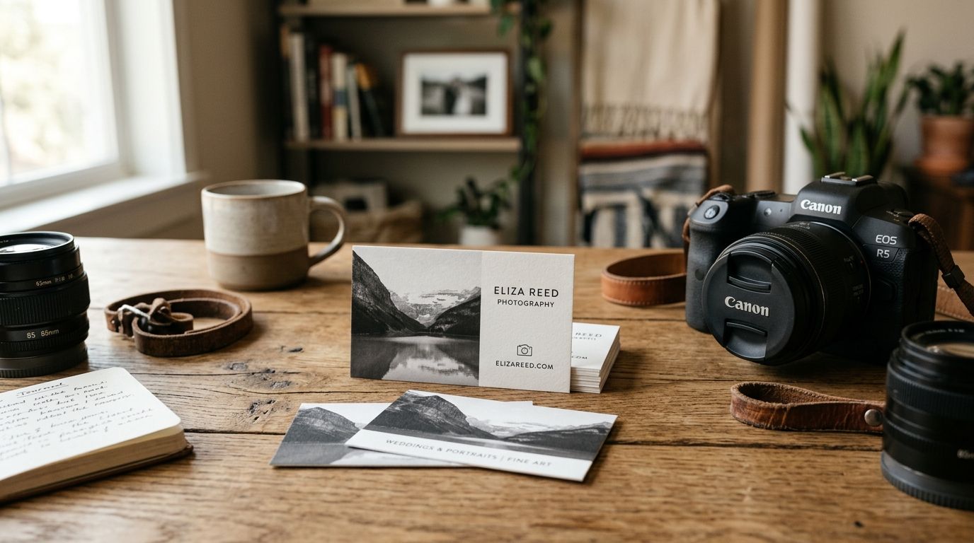 Business cards for photographers