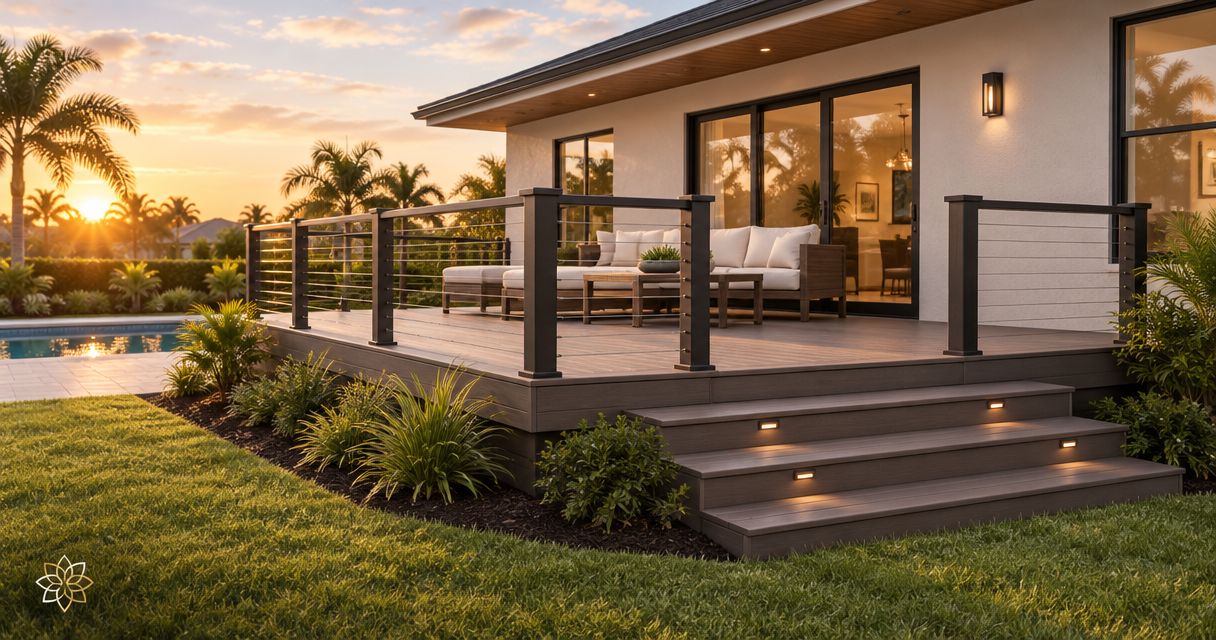 How long does composite deck installation take in Orlando?