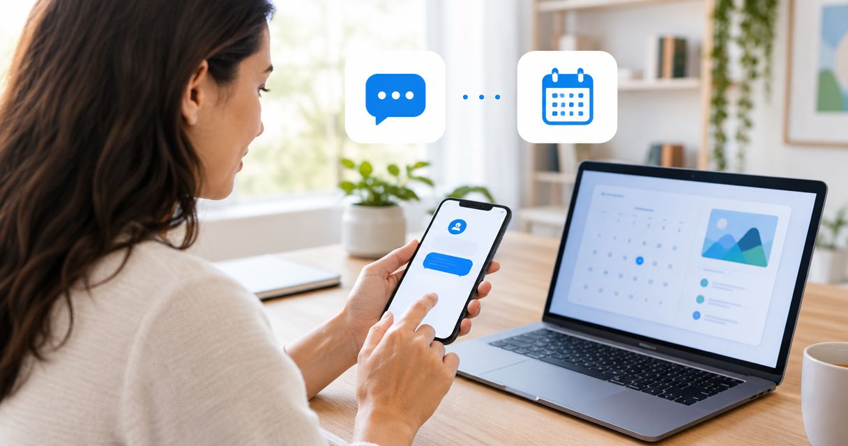 How to connect VirtualText to Calendly for booking