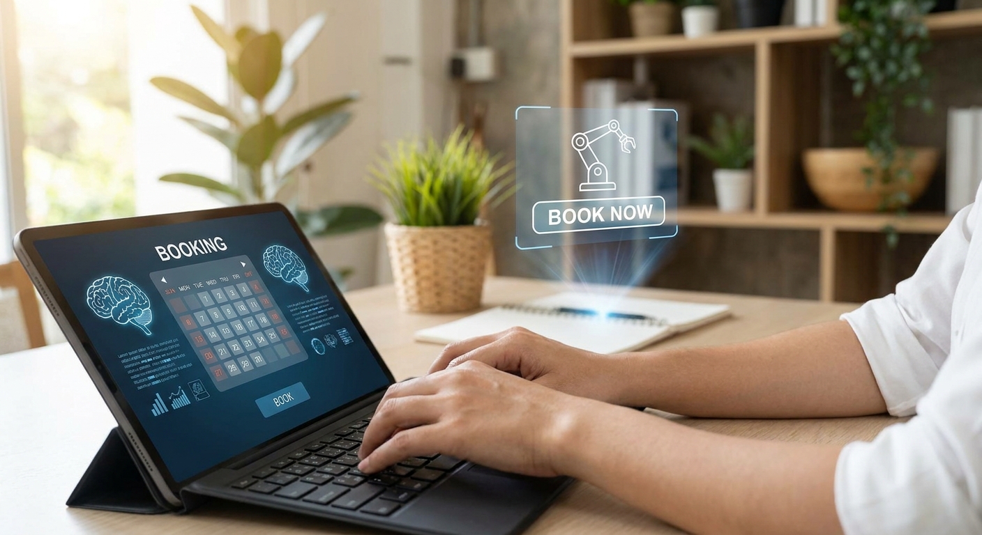 How to build a booking app with AI