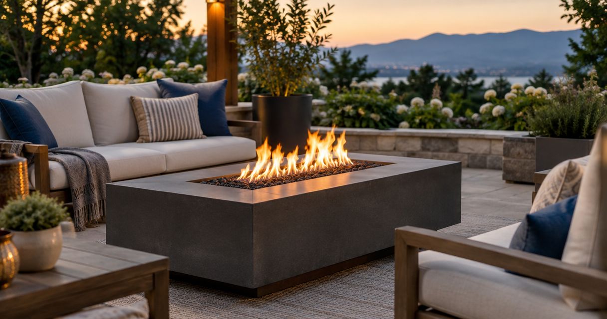 Best natural gas fire pits for patios in 2026