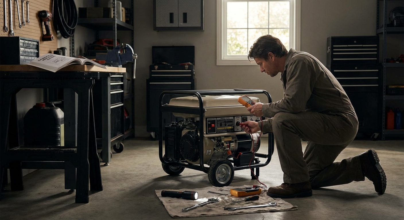 How to troubleshoot a generator that won't start