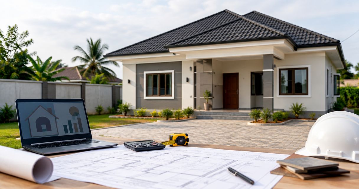 How much does building a 3-bedroom bungalow in Nigeria cost in 2025?